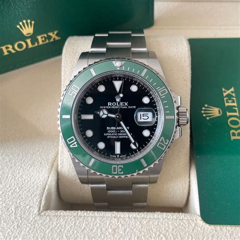 green green rolex anno di produzione|Rolex Submariner Date Starbucks Green 41MM Like New Box.